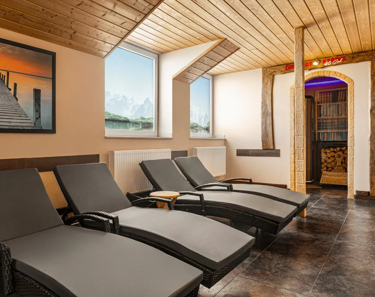 Ruheraum im Wellnessbereich